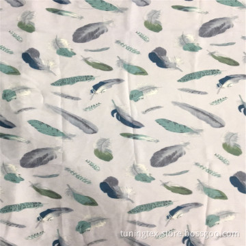 Yoyo Feather Print Fabric